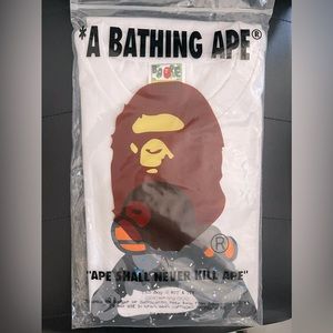 New Bape Tee Space Camo Milo On Big Ape Size XL